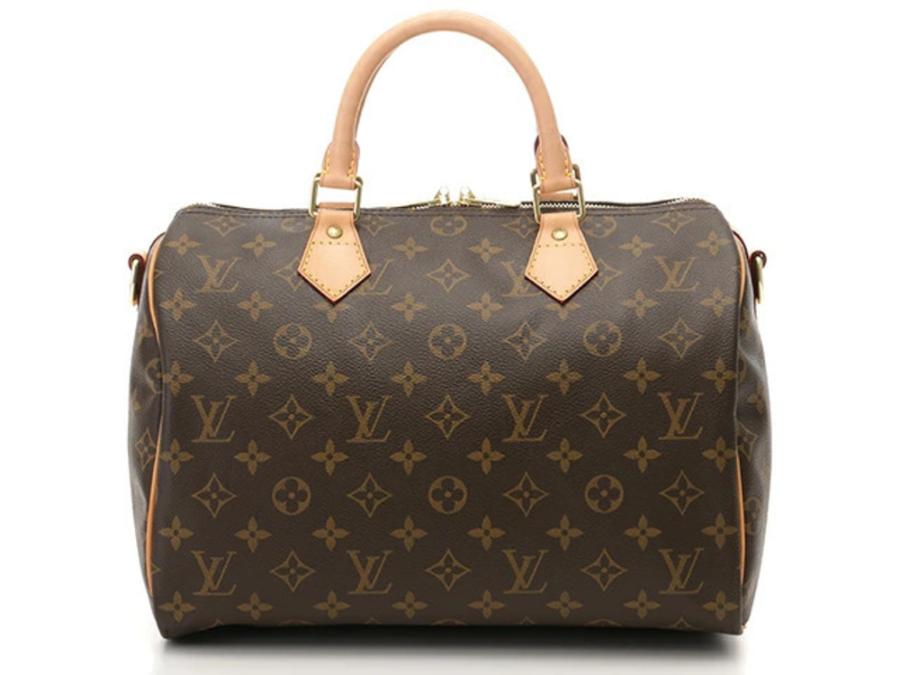 LOUIS VUITTON Speedy Bandouliere Boston Bag Monogram